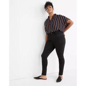 Madewell | Petite Curvy High-Rise Skinny Jeans Carbondale Wash